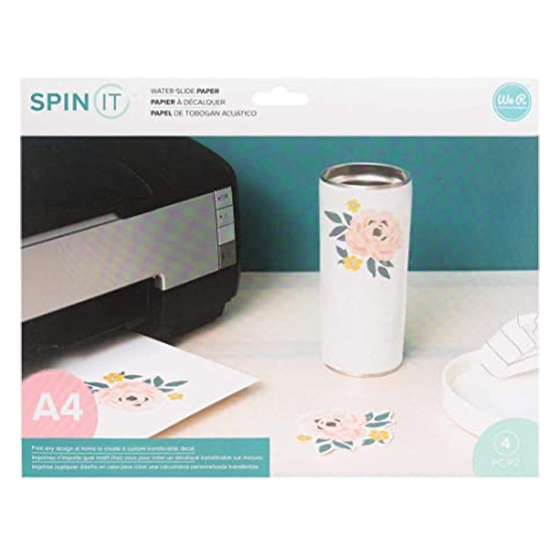 Waterslide Paper 4 Pk. • 2 Sizes