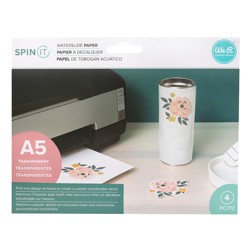 Waterslide Paper 4 Pk. • 2 Sizes
