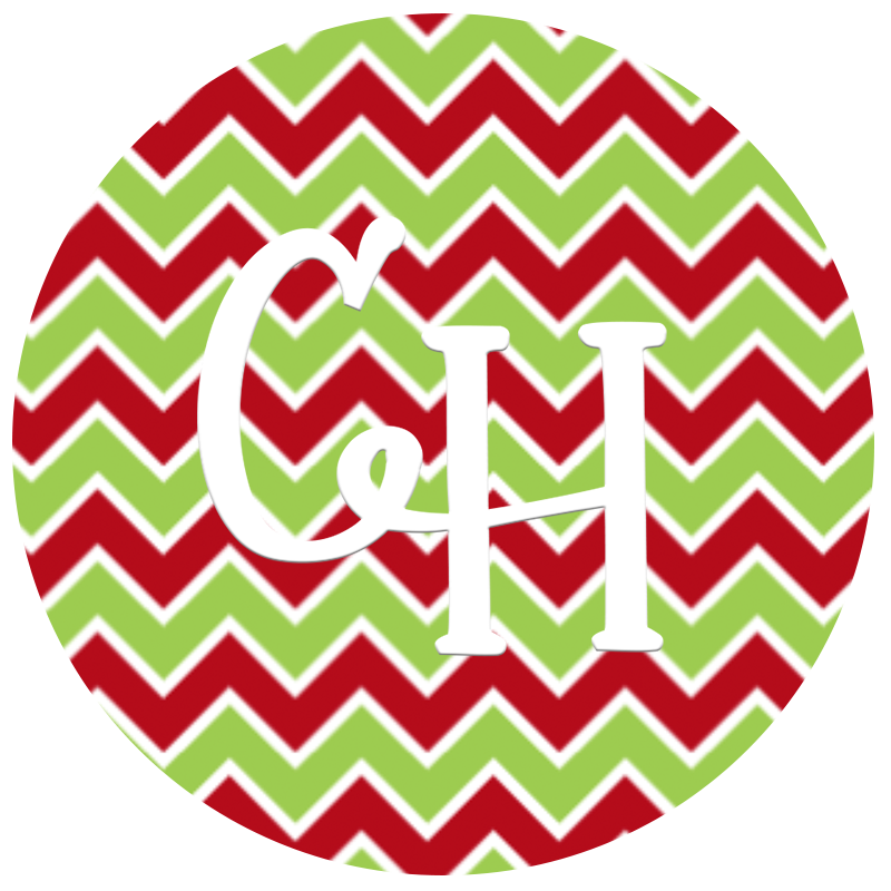 HTV Print • Christmas Chevron