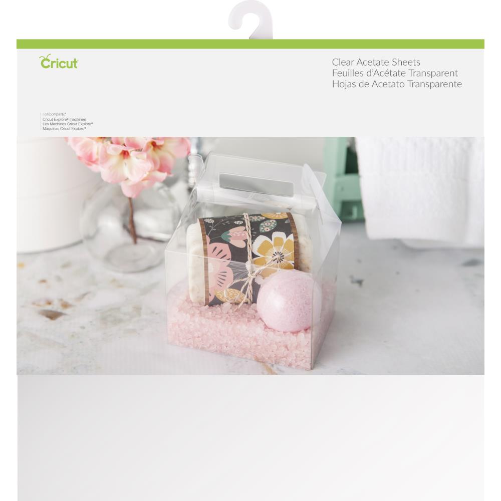 Clear Acetate Sheets • 12 X 12 / 6pk.