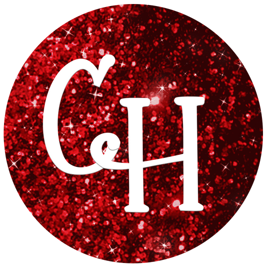HTV Glitter • Fireball Red