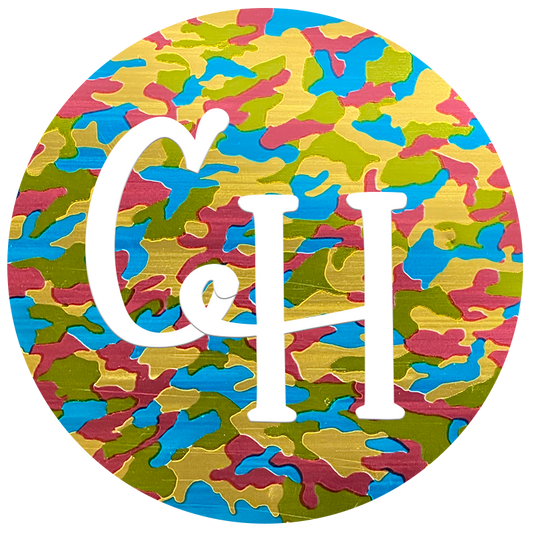 HTV • Metallic Print | Bright Camo