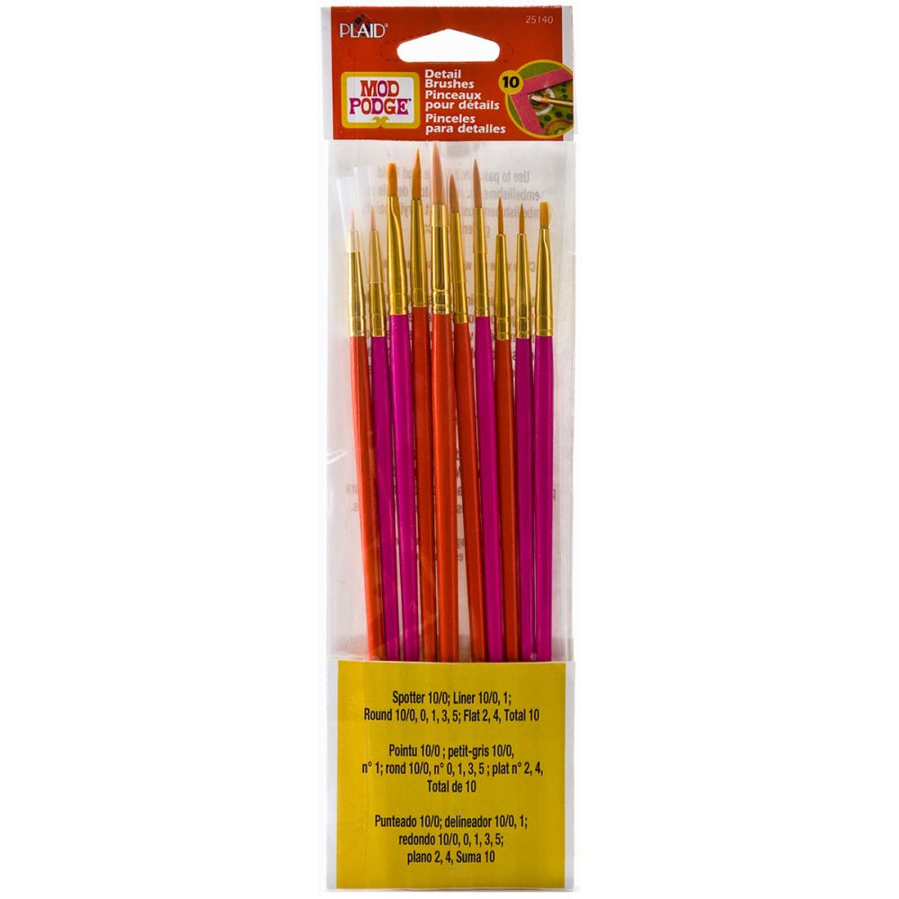 Taklon Brushes 10 Pk.