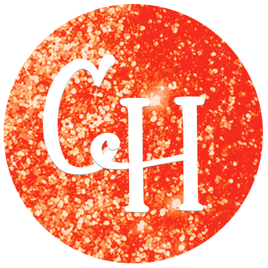 HTV Glitter • Coral