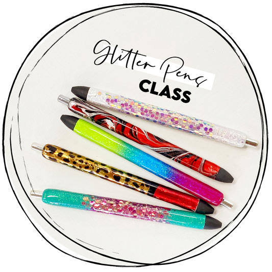 "Glitter Pens" Class